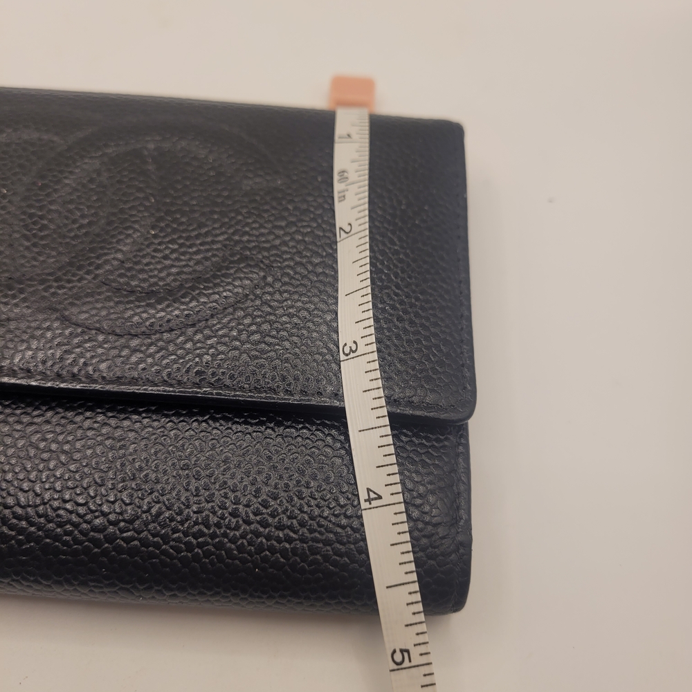 Chanel Black Leather Clutch - Picture 6 of 7